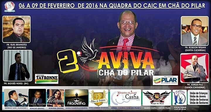 “Aviva, Chã do Pilar!” acontecerá entre os dias 06 e 09 de fevereiro