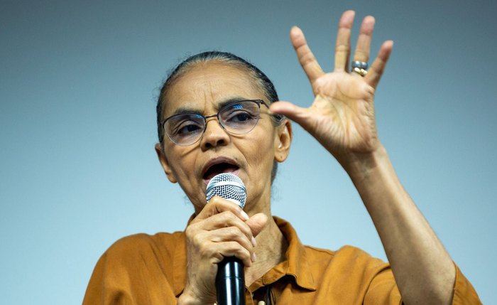 A ministra Marina Silva