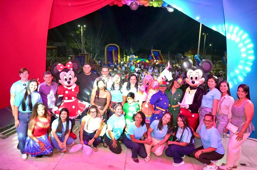 Lagoa da Canoa promove tarde de diversão e alegria para celebrar o Dia das Crianças
