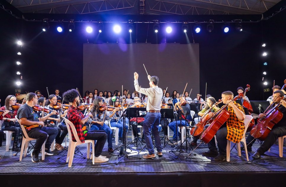Orquestra Jovem de Sergipe / Foto: Reprodução/GovSE