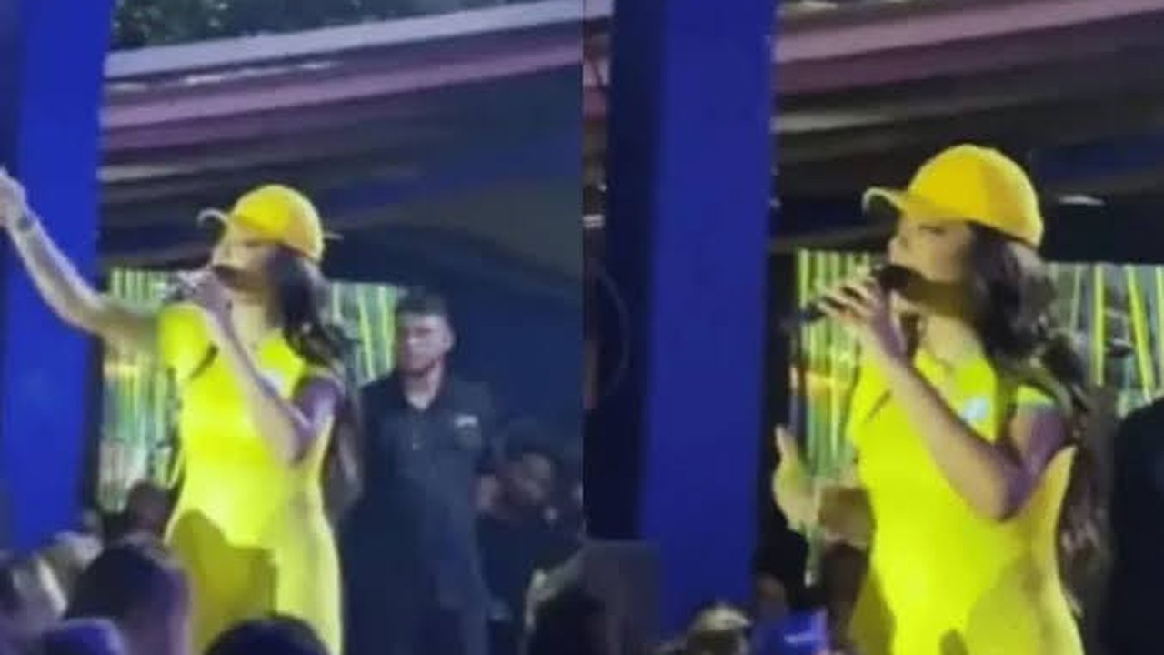 Ludmilla interrompe show após ser atingida por briga na plateia
