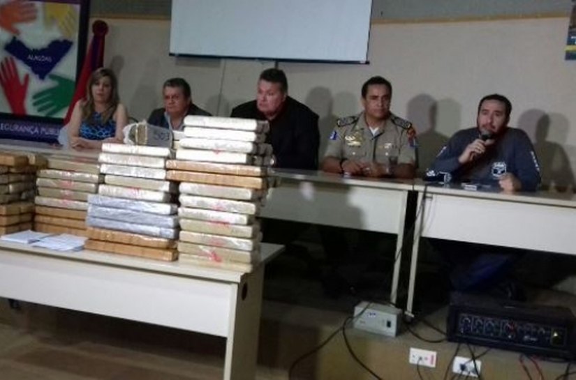 Segurança impede distribuição de 120 kg de maconha em Rio Largo e Maceió