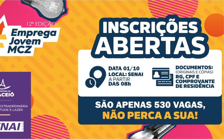 Emprega Jovem abre inscrições para a 12ª edição nesta quarta (1°)