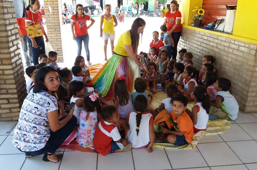 Projeto da Secretaria de Educação incentiva a leitura em Minador do Negrão