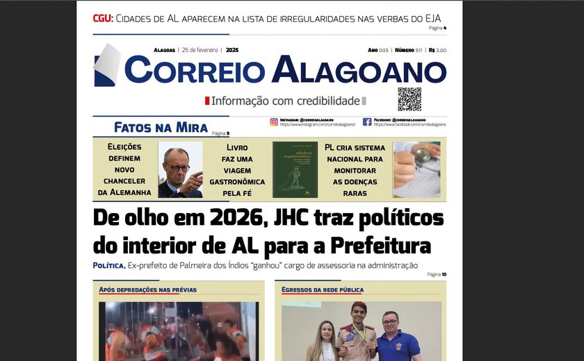 De olho em 2026, JHC traz políticos do interior de AL para a Prefeitura