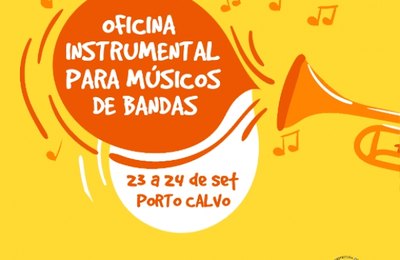 Secult realiza oficina instrumental para músicos de bandas em Porto Calvo
