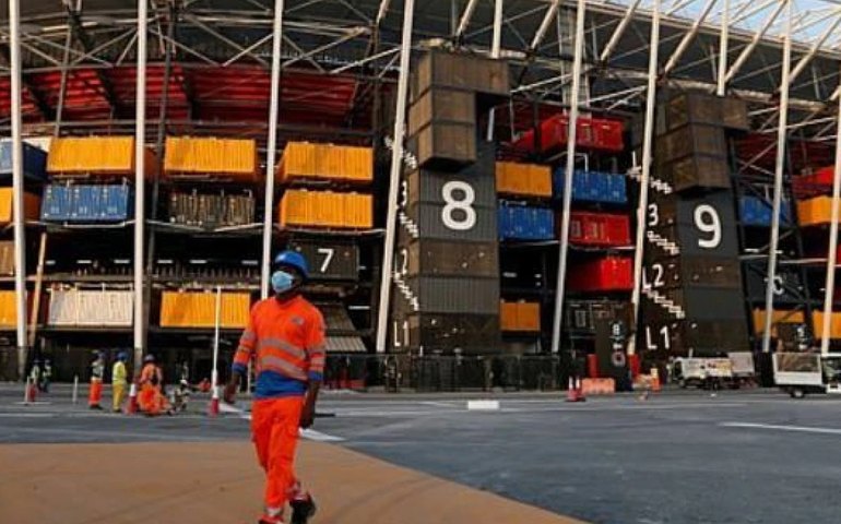 Estádio de Brasil x Suíça na Copa é desmontável para evitar ‘elefantes brancos’