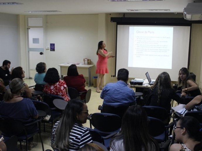 Câncer de mama é tema de palestra para servidores do Planejamento