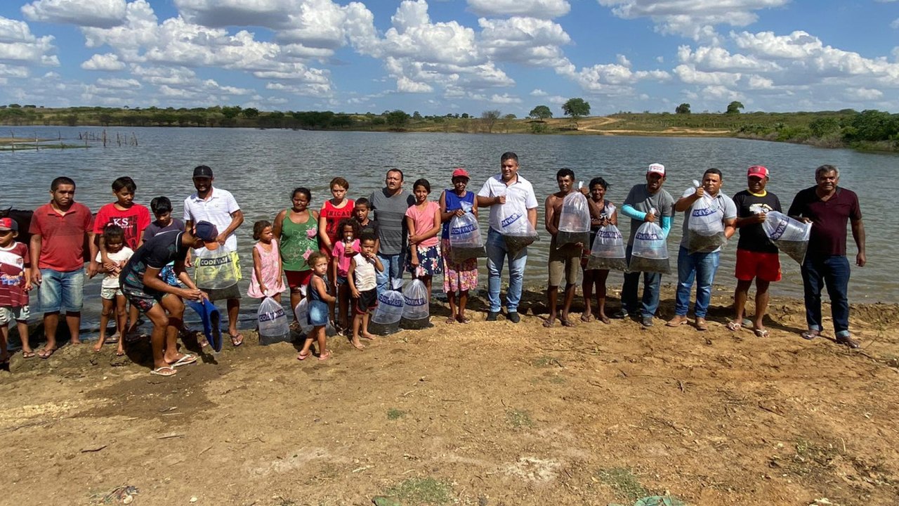 Prefeitura de Major Izidoro lança projeto de peixamento em barragens do município