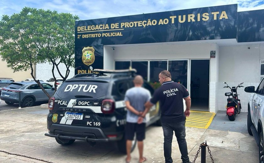 PC prende homem acusado de crimes de estelionato em Maceió e São Paulo