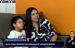 Guia traz opinião de crianças e adolescentes sobre uso saudável do celular