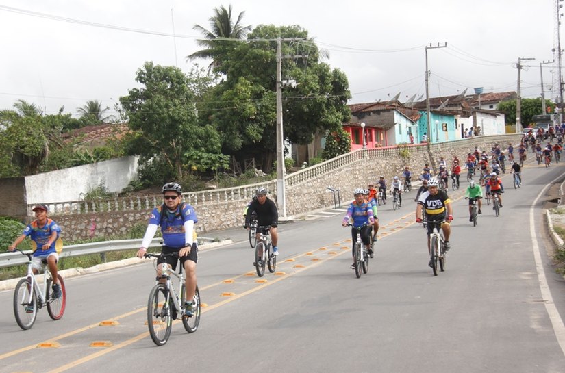 Mais de mil ciclistas participam do II Passeio Ciclístico em Campo Alegre