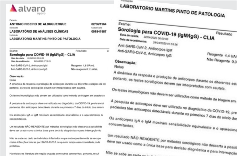 Deputados Antonio Albuquerque e Galba Novaes informam que testaram positivo para o coronavírus