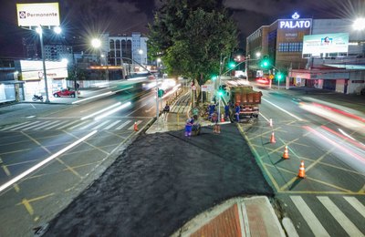 Retorno do Ibama será interditado para serviços de pavimentação da ciclovia
