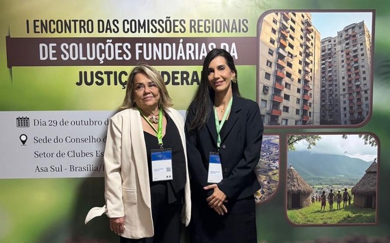 Juíza Marcli Guimarães representa TJAL em encontro nacional sobre soluções fundiárias