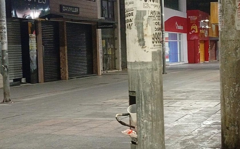 Furtos de cabos de iluminação deixam ruas às escuras e prejudicam Maceió