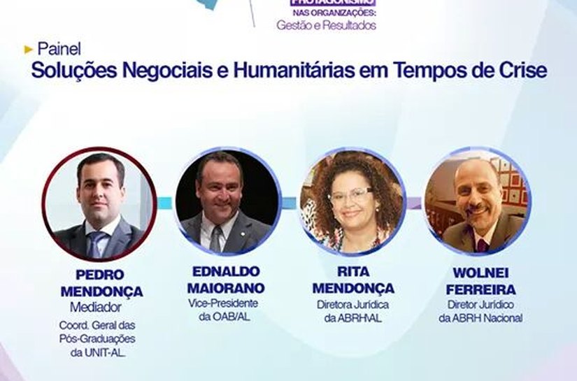 Vice da OAB Alagoas ministra palestra em Congresso de Gestão de Pessoas