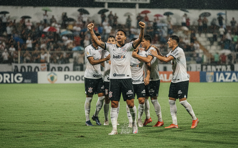 Yuri Alberto sai do banco, marca no fim e evita tropeço do Corinthians na casa do Velo Clube