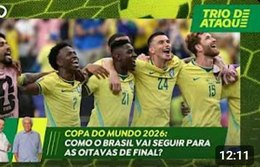 Trio de Ataque | Como o Brasil vai seguir para as oitavas de final da Copa do Mundo?