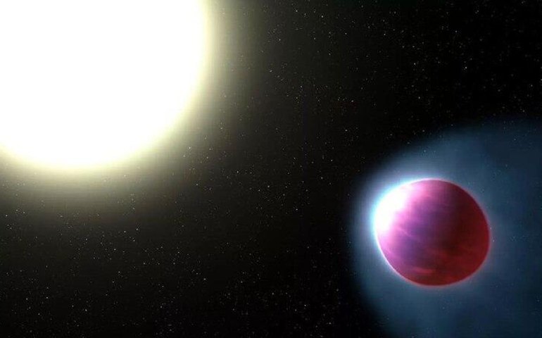 Telescópio da NASA identifica exoplaneta em formato incomum próximo a pulsar