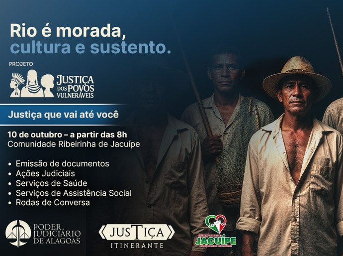 Itinerante beneficia comunidade ribeirinha de Jacuípe, nesta sexta (10)