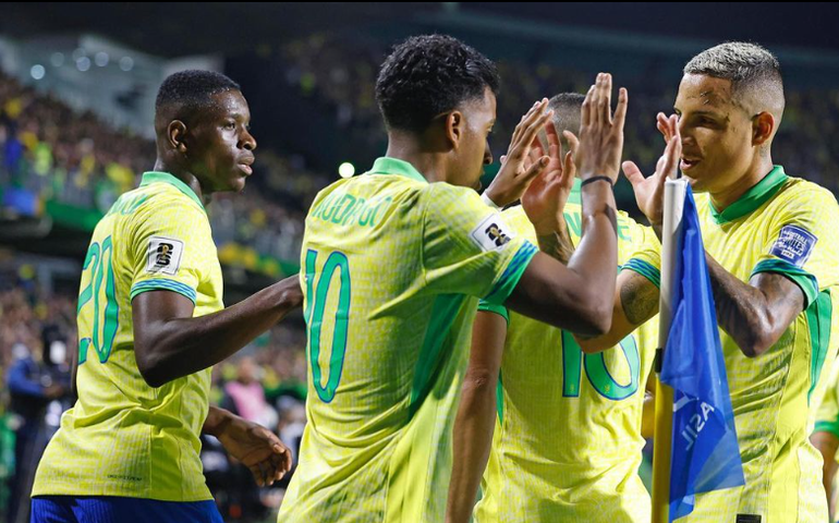 Com gol de Rodrygo, Brasil supera o Equador por 1 a 0 e volta a vencer nas Eliminatórias da Copa do Mundo