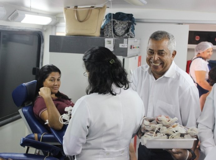 Centrais Já! realizam campanha de coleta de sangue