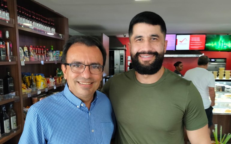 Deputado federal Fábio Costa reforça apoio ao pré-candidato Edson Magalhães em Santana do Ipanema