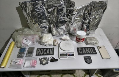 PM-AL apreende 25 armas e quase 22 quilos de drogas em uma semana