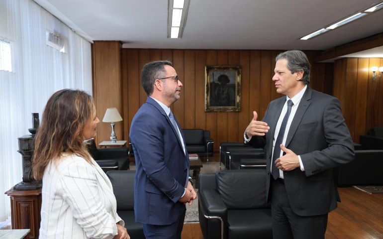 Com Haddad, governador discute Plano de Investimentos Federais em Alagoas