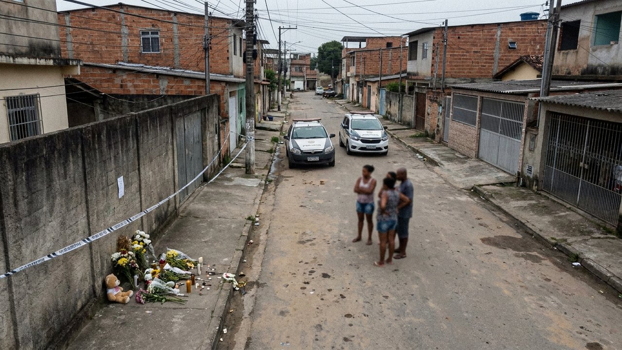 Menina de 7 anos morta em Nova Iguaçu já havia sido ameaçada com arma durante sequestro da família