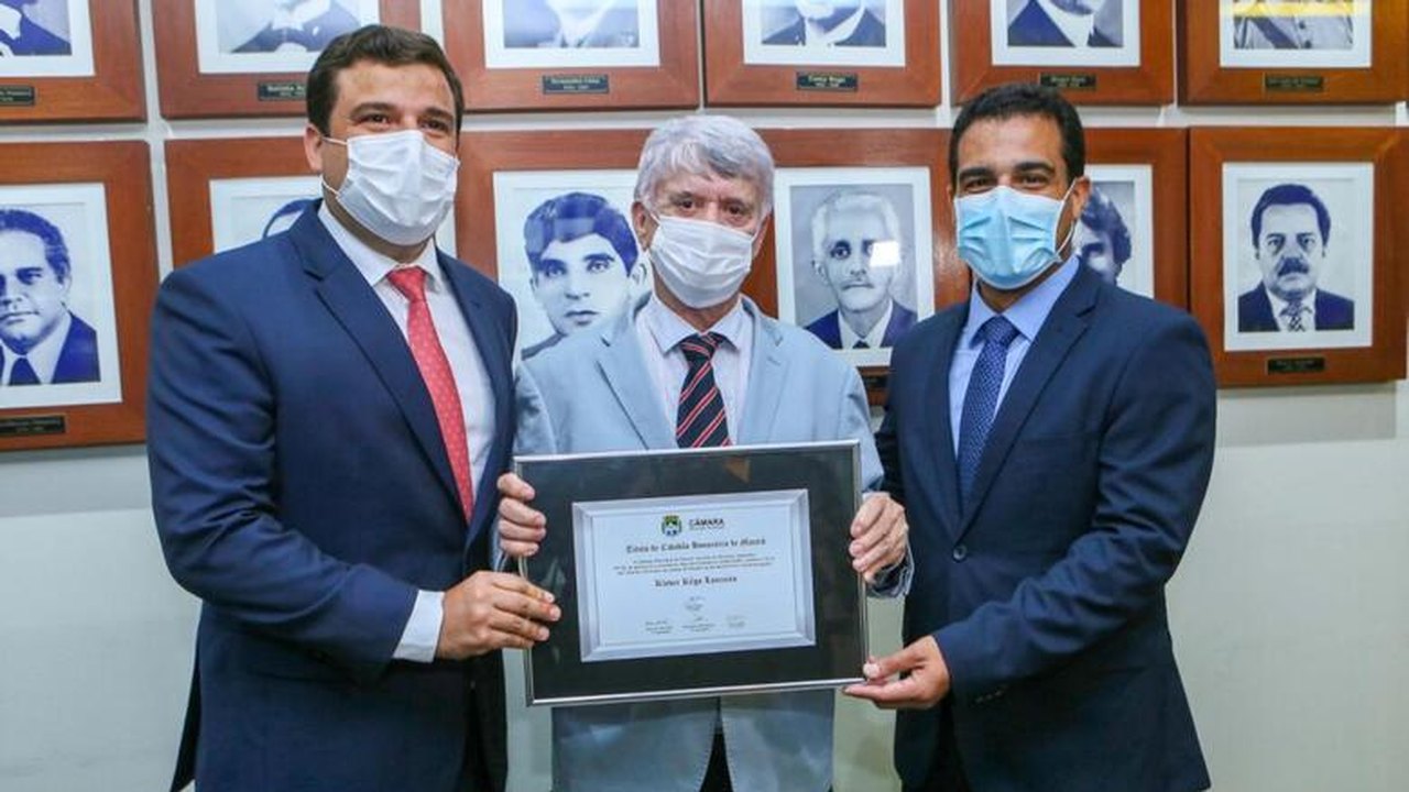 Governador em exercício recebe título de cidadão honorário de Maceió