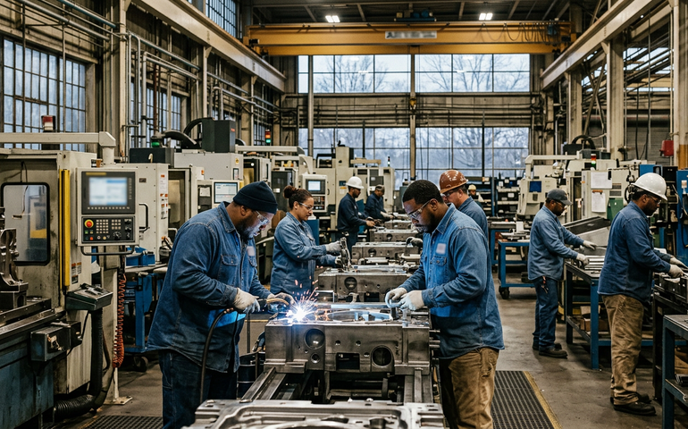 Custo da mão de obra nos EUA tem alta acima do esperado no 4º trimestre de 2025