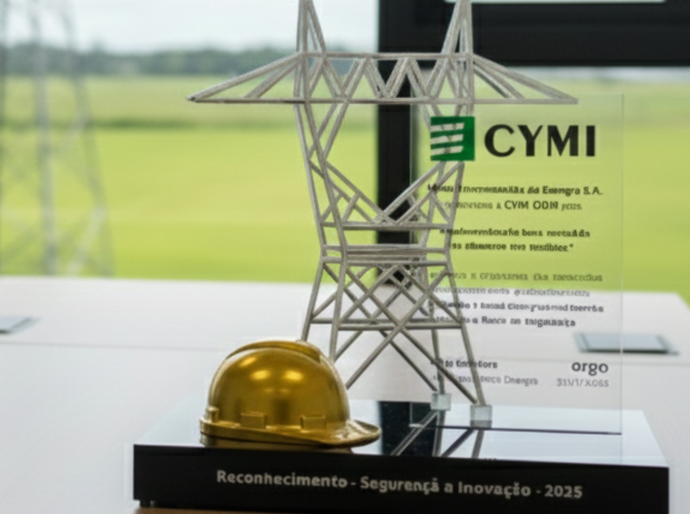 A CYMI Brasil recebe o prêmio de Segurança e Inovação