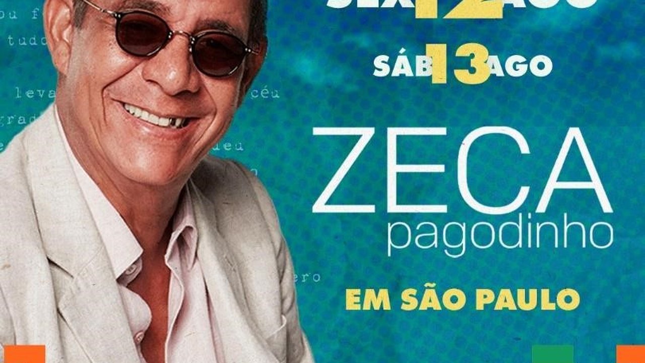 Zeca Pagodinho em dois grandes shows no Espaço Unimed com a tour “Mais Feliz