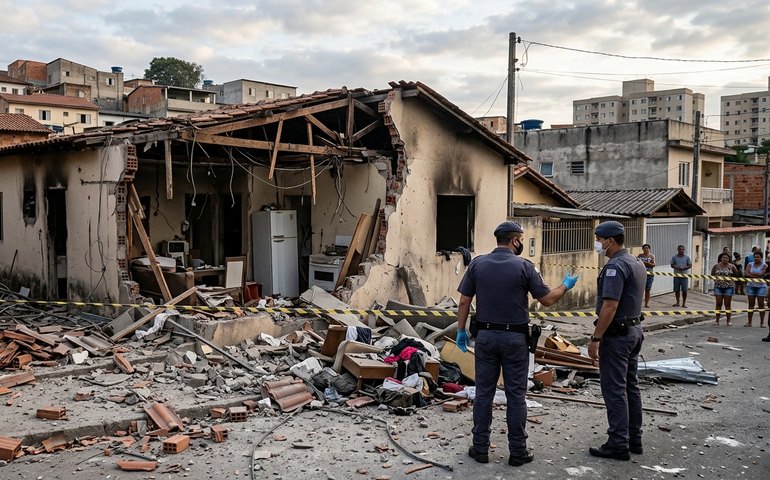 Explosão atinge residências no Jaguaré, zona oeste da capital paulista