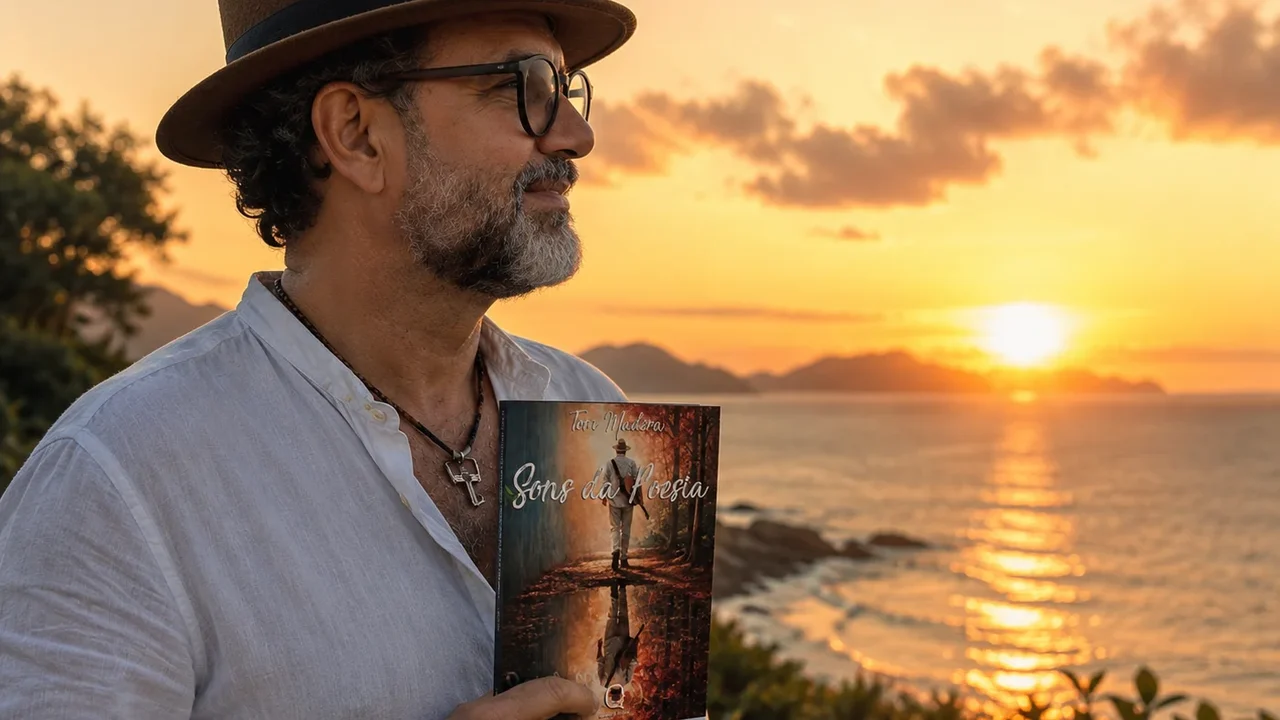 Poesia para ler e ouvir: arquiteto e músico Tom Madera lança  livro que une poemas e trilha sonora