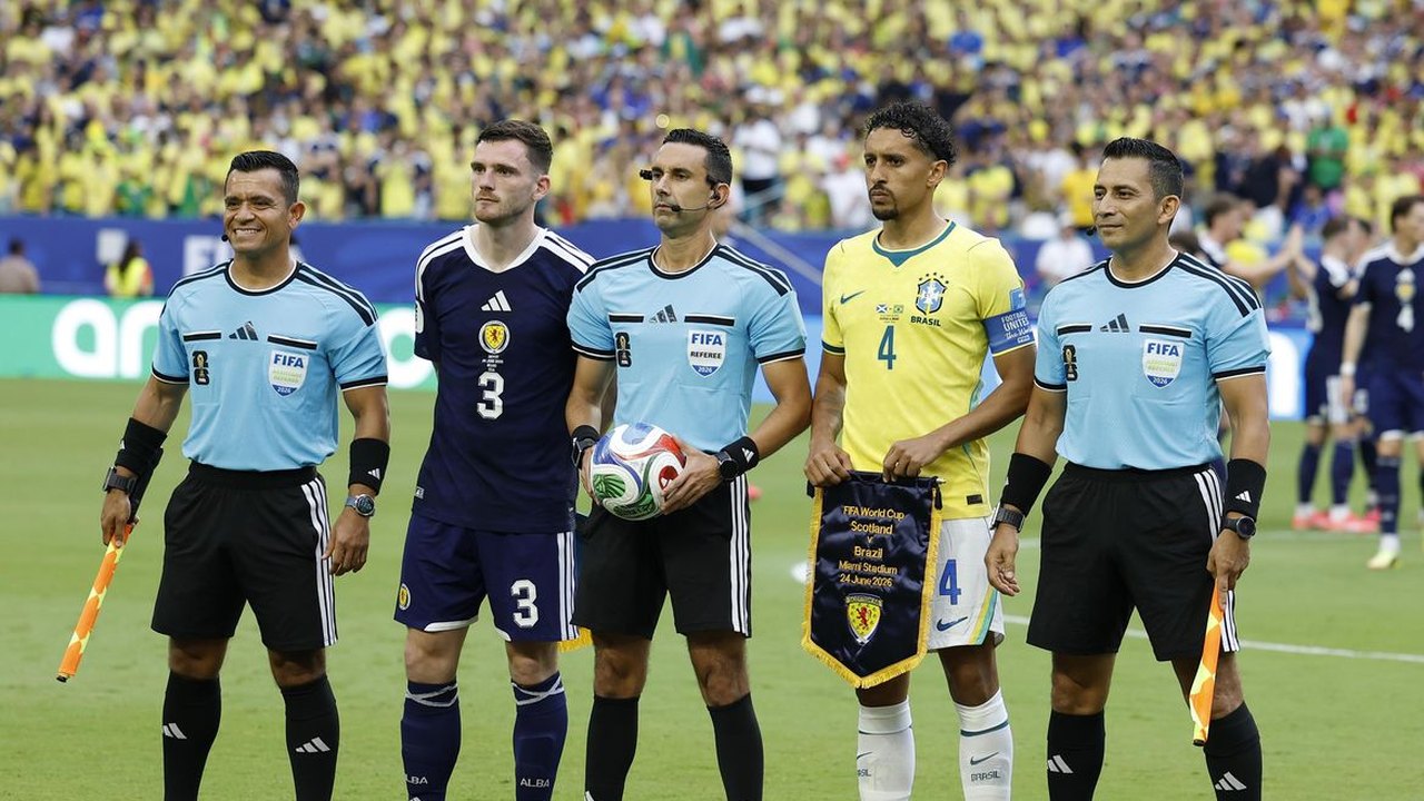 CBF envia ofício contestando gol anulado de Vini Jr. contra Escócia