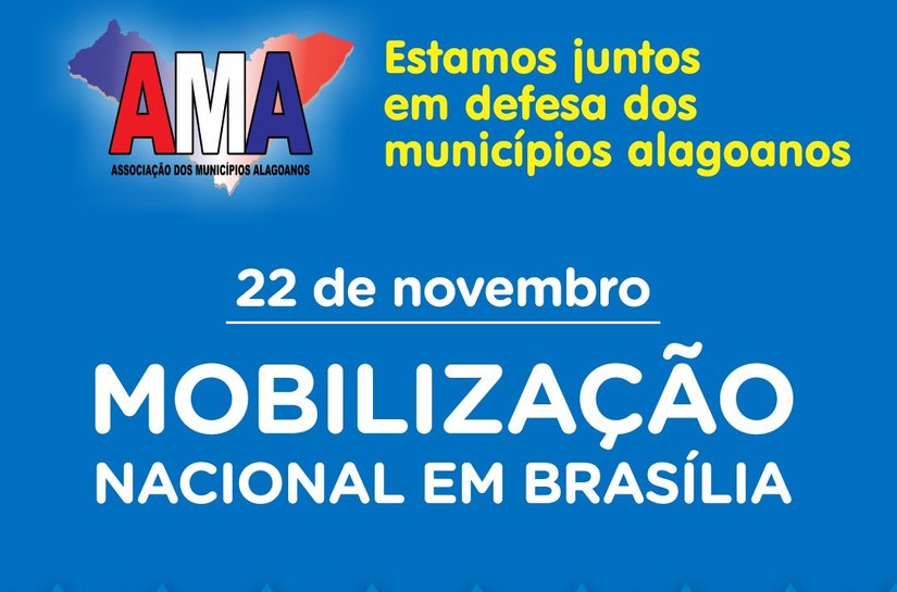 Alagoas participa da campanha da CNM 'Não deixem os Municípios afundarem'