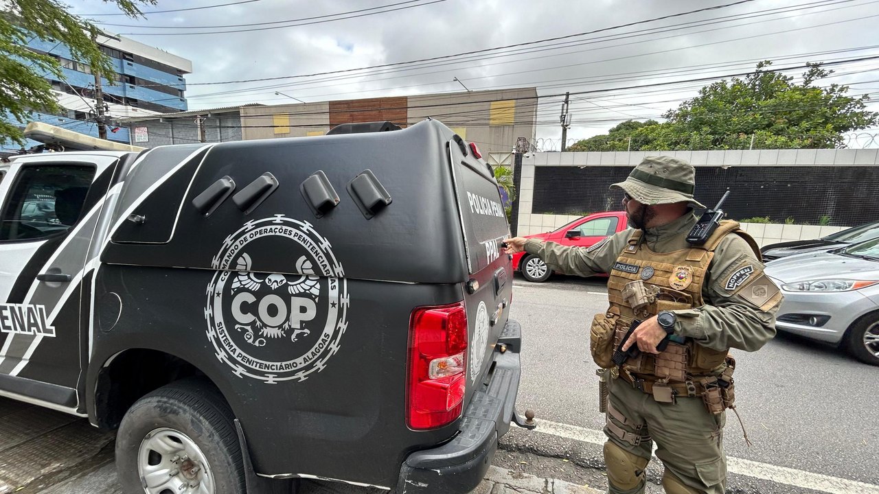 Polícia Penal de Alagoas recaptura dois foragidos da Justiça