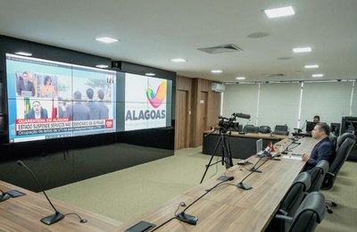 Em entrevista à CNN, Renan Filho ressalta esforço para ampliar leitos e defende isolamento