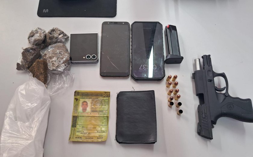 Polícia Militar intercepta e neutraliza criminoso irmão de líder do CV em Alagoas