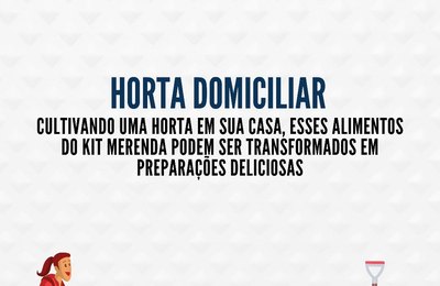 Educação divulga materiais educativos sobre nutrição e agricultura familiar