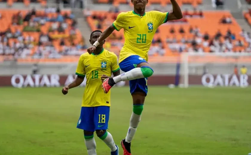 Brasil vence Equador e avança na Copa do Mundo Sub-17