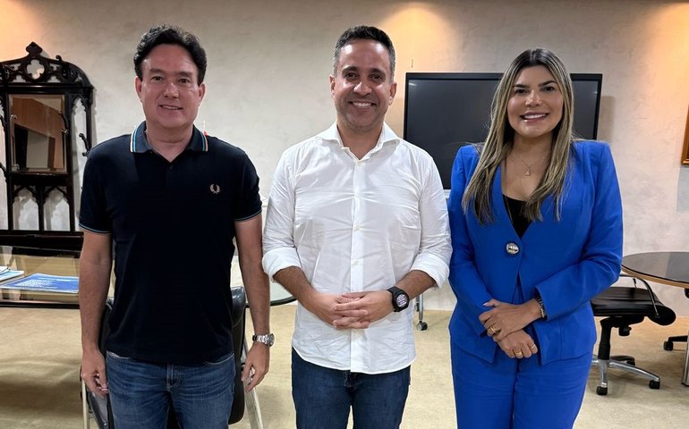 Jorge Galvão e Jeane Moura se reúnem com Paulo Dantas em busca de melhorias para Jundiá e Senador Rui Palmeira