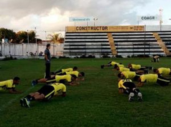 Alvinegros iniciaram os preparativos para o confronto contra o River