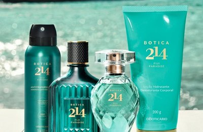 Paradise, dupla de fragrâncias de Botica 214, inspiradas no frescor das águas cristalinas