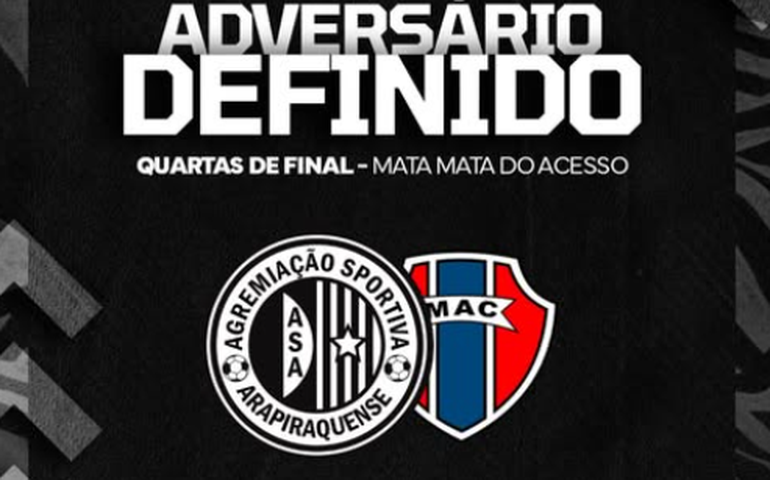 ASA conhece o adversário das quartas da Série D: Maranhão