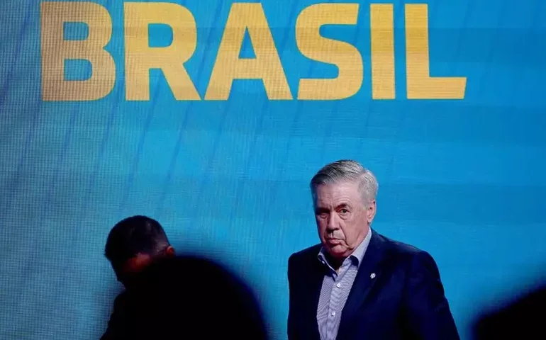 Brasil vive expectativa para convocação de Ancelotti para Copa do Mundo