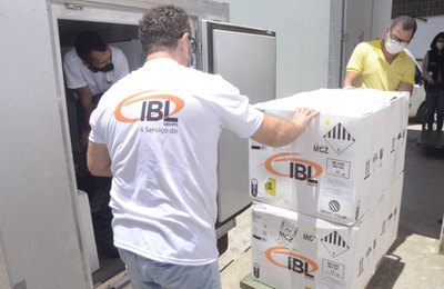 Alagoas recebe mais vacinas da Pfizer Pediátrica